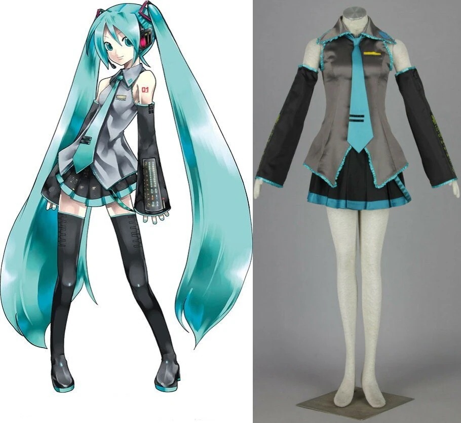 VOCALOID（ボーカロイド） 初音ミク コスプレ衣装 ハロウィン コスチューム