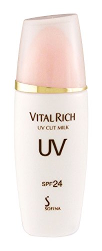 日焼け対策 ソフィーナ バイタルリッチ UVカットミルクSPF24PA+++