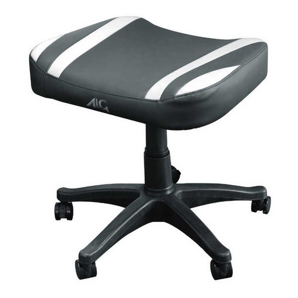 ゲーミングオットマン ホワイト&ブラック イス ALG-GMOWAK