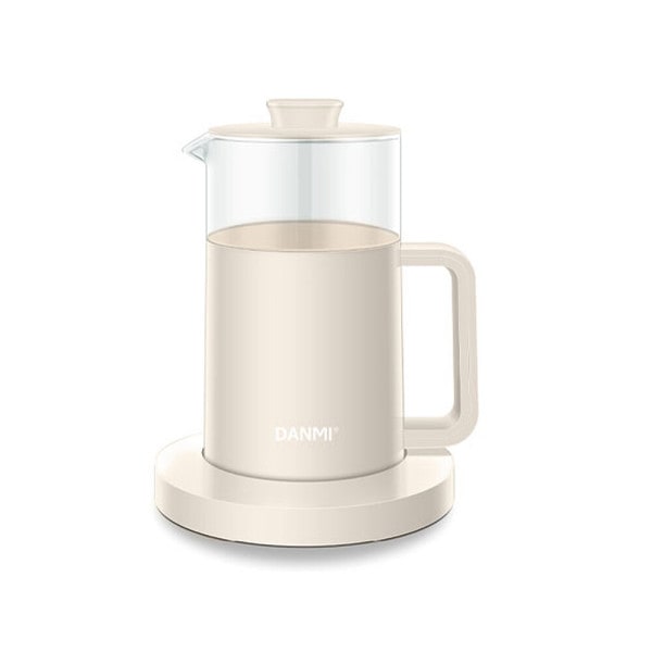 ダンミ コードレス 電気ポット やかん ティーポット DA-KET01 ベージュ