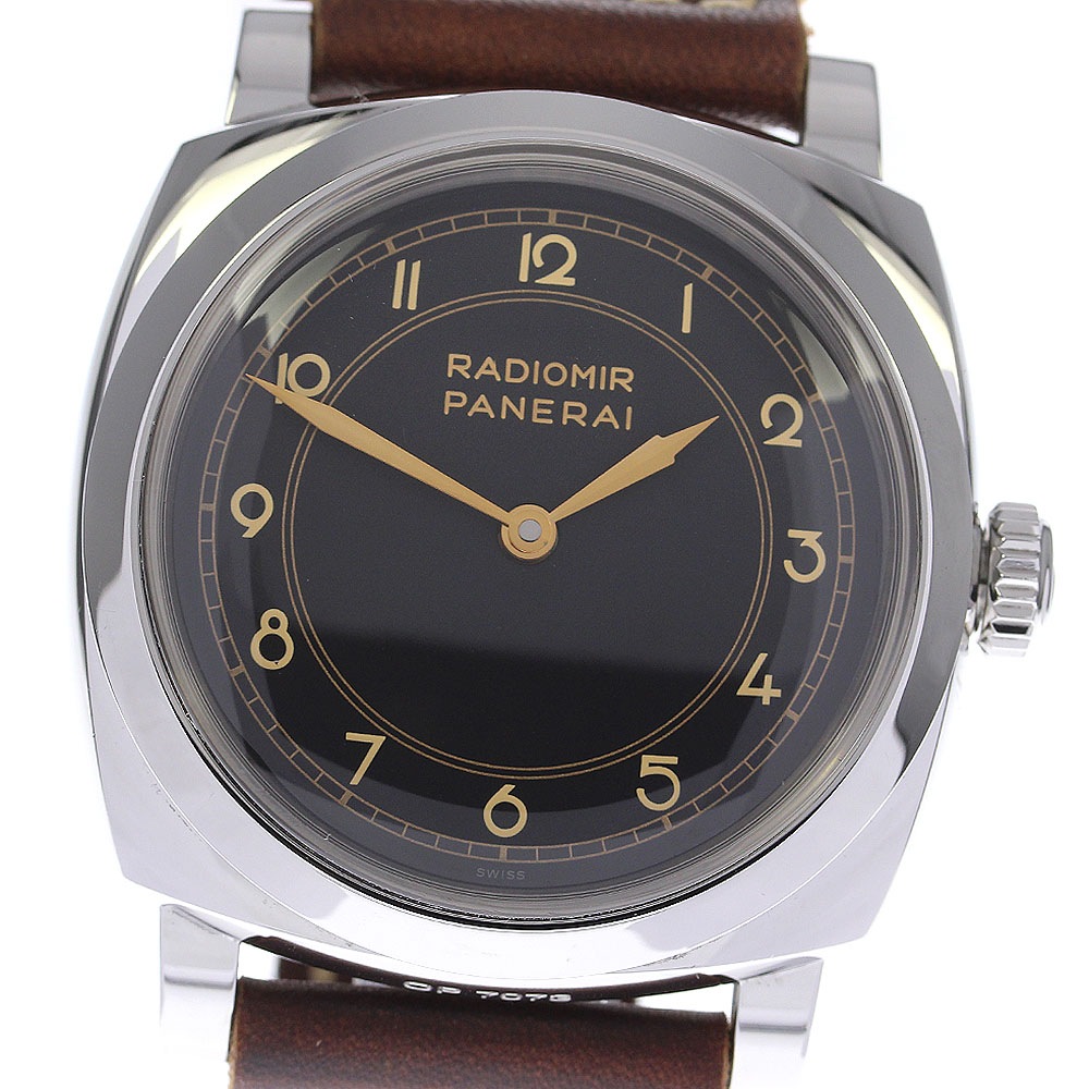 パネライ PANERAI PAM00790 ラジオミール 1940 3デイズ アッチャイオ 手巻き メンズ 箱保証書付き_811136【中古】