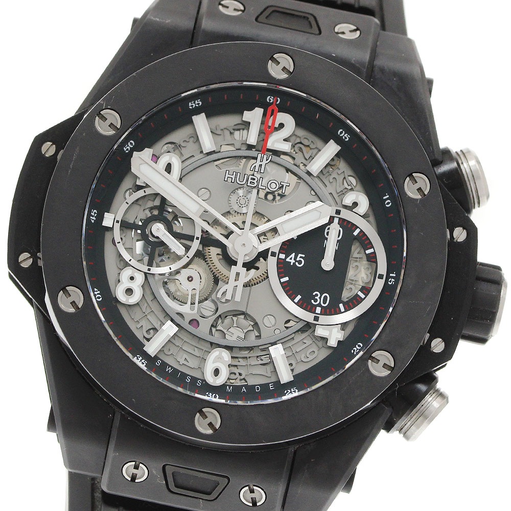 ウブロ HUBLOT 411.CI.1170.RX ビッグ・バン ウニコ ブラックマジック 自動巻き メンズ 良品 _936247【中古】