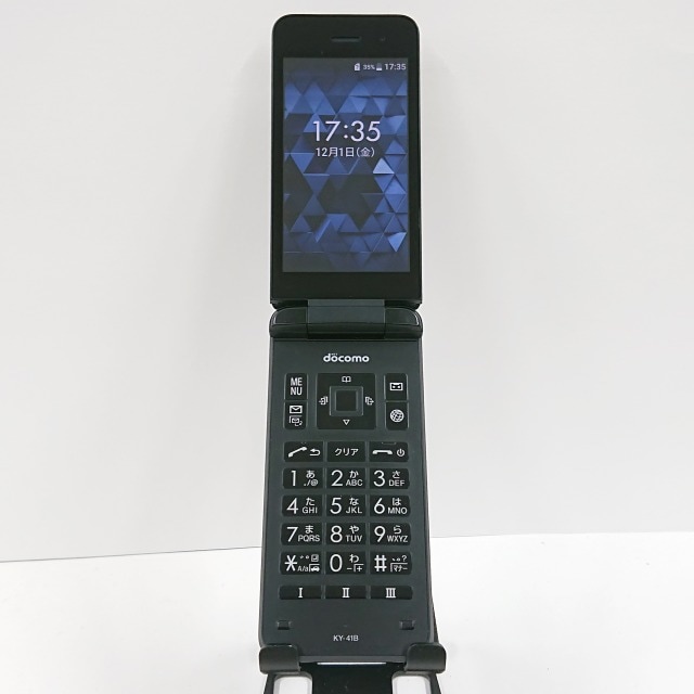 DIGNO ケータイ ベーシック KY-41B ドコモ ブラック 送料無料 本体 c09036 【中古】