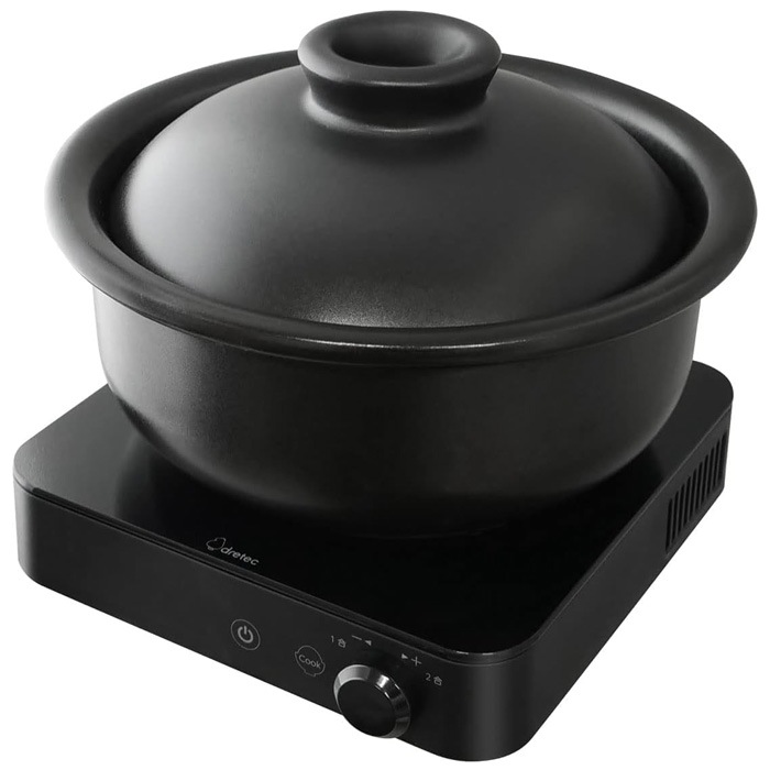 萬古焼 銀味ごはん鍋専用 炊飯モード付 IH調理器セット DI-228BKSET 14,256円
