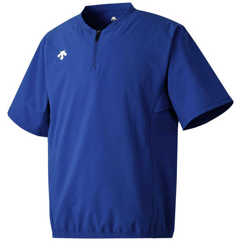 デサント DESCENTE 半袖 ストレッチジャケット ブルー 2XO DB5SJK32M 【返品交換不可】 DB5SJK32M_25SS