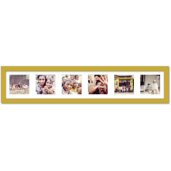 ファブリックパネル アートフレーム おしゃれ デザイン 壁掛け ウォールデコレーション Shin Ohkuchi PEOPLE インド 額入り 513x113mm