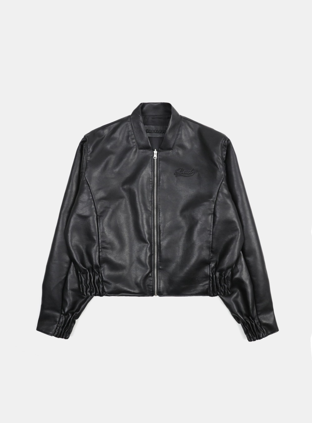 【BADBLOOD】 ICN REVERSIBLE LEATHER JACKET : BLACK