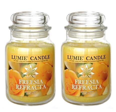 ルミエールラージャキャンドル 630g（フリージアx2個） 5,998円