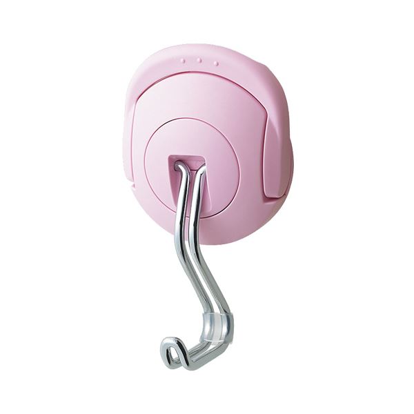 (まとめ) コクヨ 超強力マグネットフック(タフピタ) 耐荷重約10kg ピンク フク-227P 1個 (×10セット)