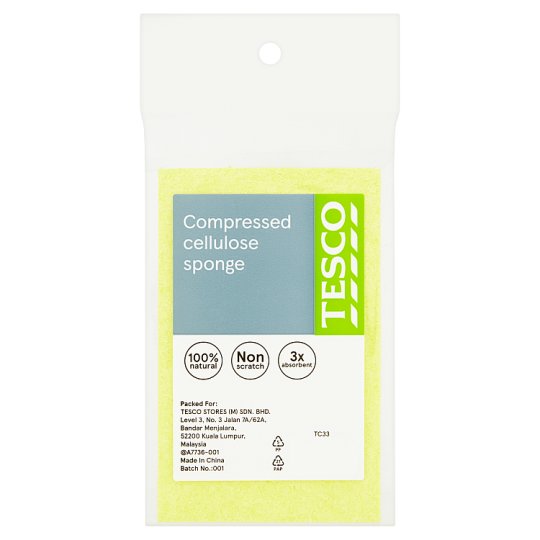 新作入荷!!】 掃除道具 Tesco Compressed Cellulose Sponge 掃除道具