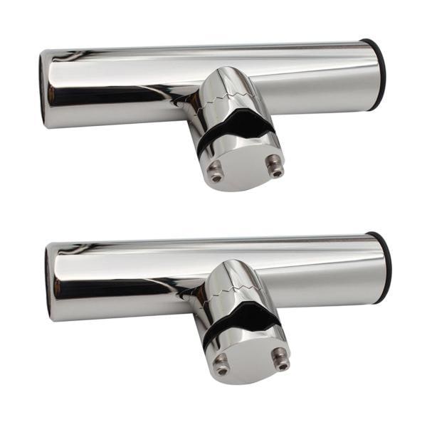 2x釣り竿ホルダー 取り付け簡単 レールマウント ボート釣り竿ホルダー 2532mm