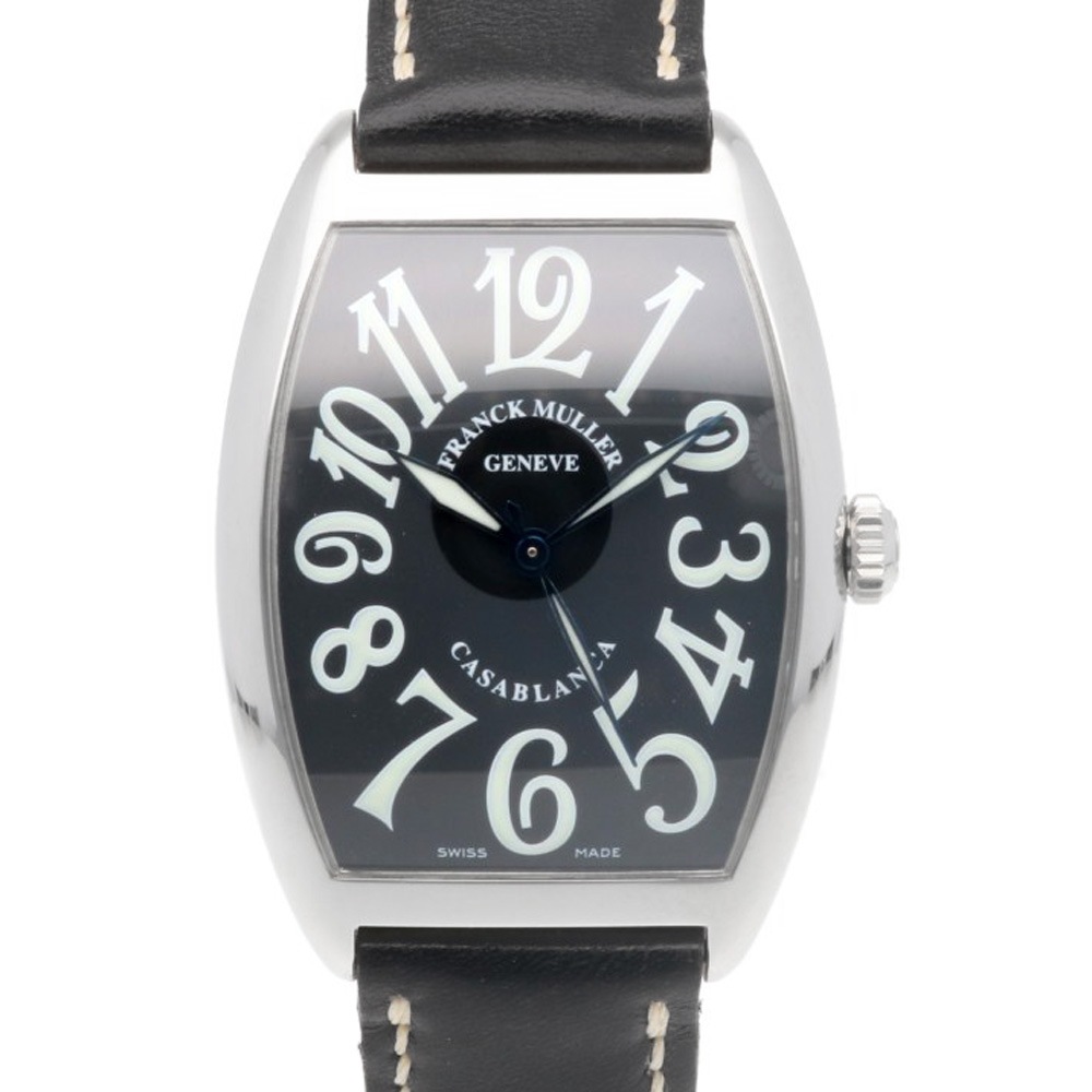 フランクミュラー カサブランカ 腕時計 ステンレススチール 2852 自動巻き 1年保証 FRANCK MULLER 中古 美品