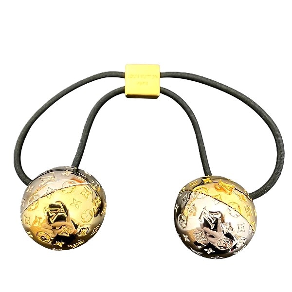 ルイヴィトン シュシュ ナノグラム プラネット M80266 ヘアアクセサリー 【中古】