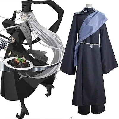 【短納期】超低価 格2025コスプレ ハロウィン 黒執事 セバスチャン ミカエリス コスプレ衣装 喪服 礼服 冠婚葬祭 コスチューム アニメ 変装 仮装