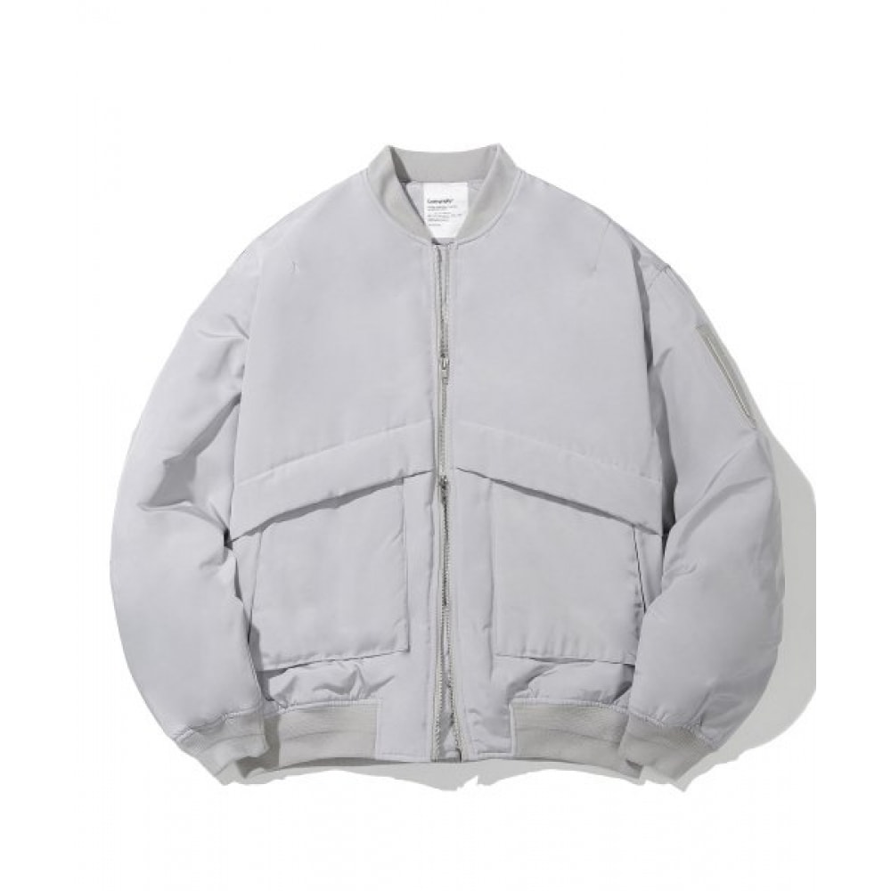 コデジーユーティリティ MA-1 ジャケット_グレー