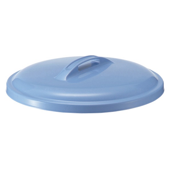 （まとめ） 積水テクノ成型 エコポリペール 丸型 45L フタ単品(本体別売） ブルー PEFN45B 1個 (×10セット)