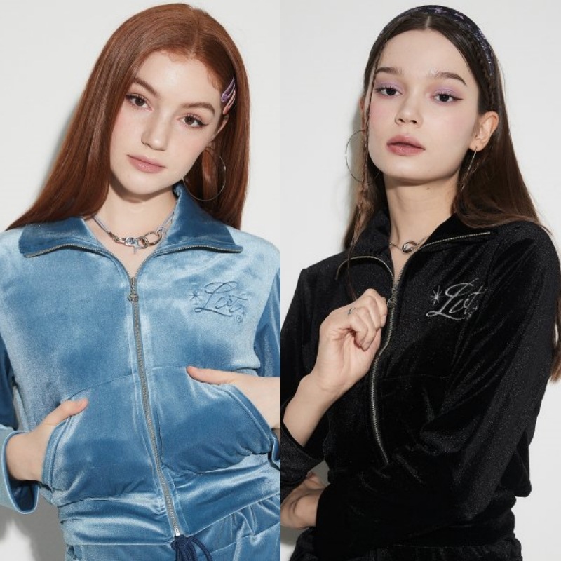 OW VELVET ZIP UP 韓国正規品