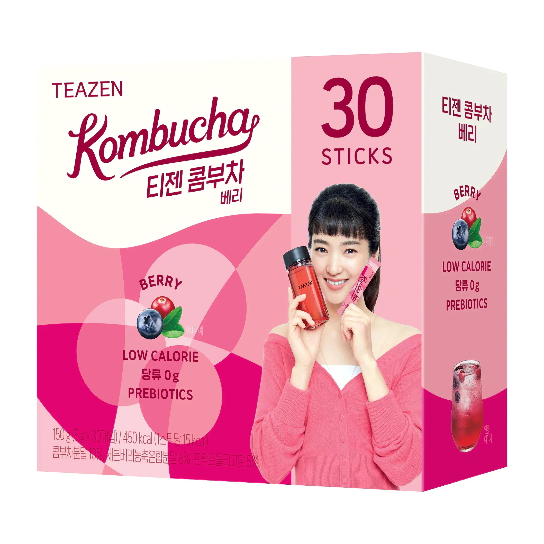 Qoo10] ティーゼン 【TEAZEN公式】コンブチャ 60ステ : ダイエット