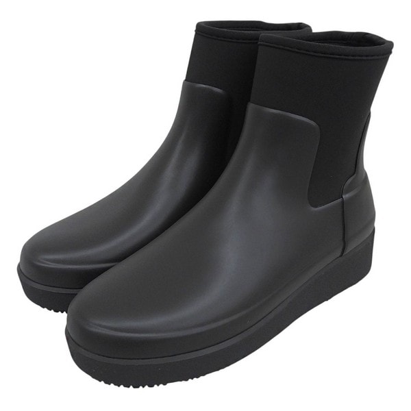 ハンター 靴 レディース レインブーツ UK3 ブラック W REFINED CREEPER NEO CHELSEA WFS2046NREBK22 HUNTER