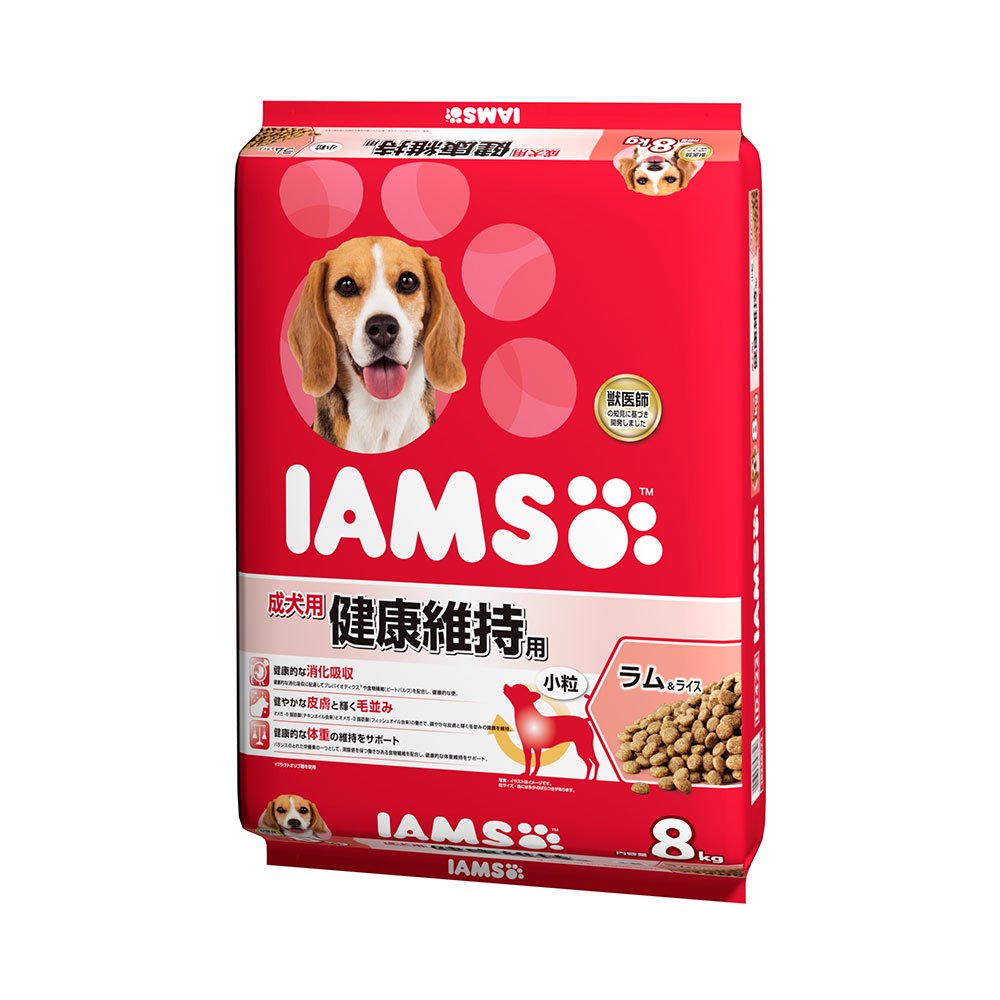 ドッグフード 成犬用 健康維持用 ラム&ライス 小粒 8kg お一人様2点限り CRC45―05―40―01―20