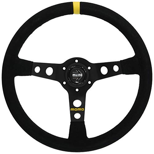 MOMO(モモ) ステアリング MOD.07 35パイ BK/スエード M-42