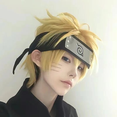 NARUTO うずまきナルト セット＆カット済み コスプレ ウィッグ 新品未使用 Amazon.co.jp: うずまきナルト コスプレ衣装 女装 おいろけの術