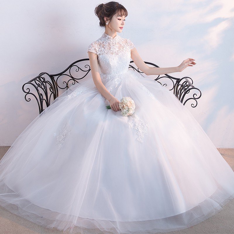 マタニティドレス 半袖 ロングドレス 二次会 花嫁 ウエディングドレス 安い 結婚式 エンパイア お