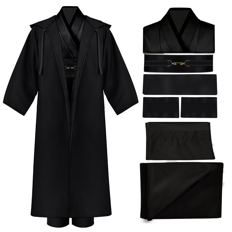 アナキンのコスプレ衣装スターウォーズのジェダイの衣装スターウォーズのコスプレ衣装オビ=ワンがショーに出ます