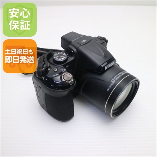 超美品 COOLPIX P600 ブラック デジカメ ニコン 164