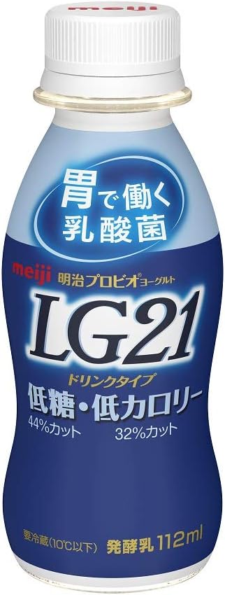 明治プロビオヨーグルトLG21「低糖低カロリータイプ」ドリンクタイプ(112ml×48本) 4,795円