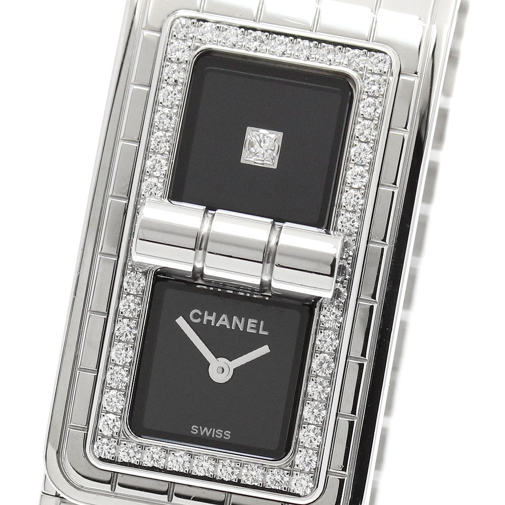 シャネル CHANEL H5145 コード ココ ベゼルダイヤ クォーツ レディース _957075【中古】