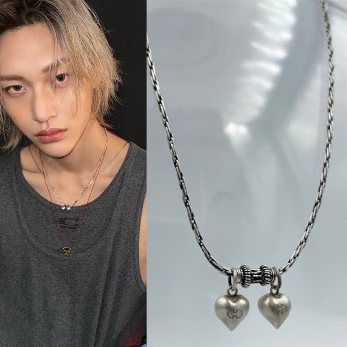 Hyend Riize ウォンビン 着用 ruler necklace (925 silver)