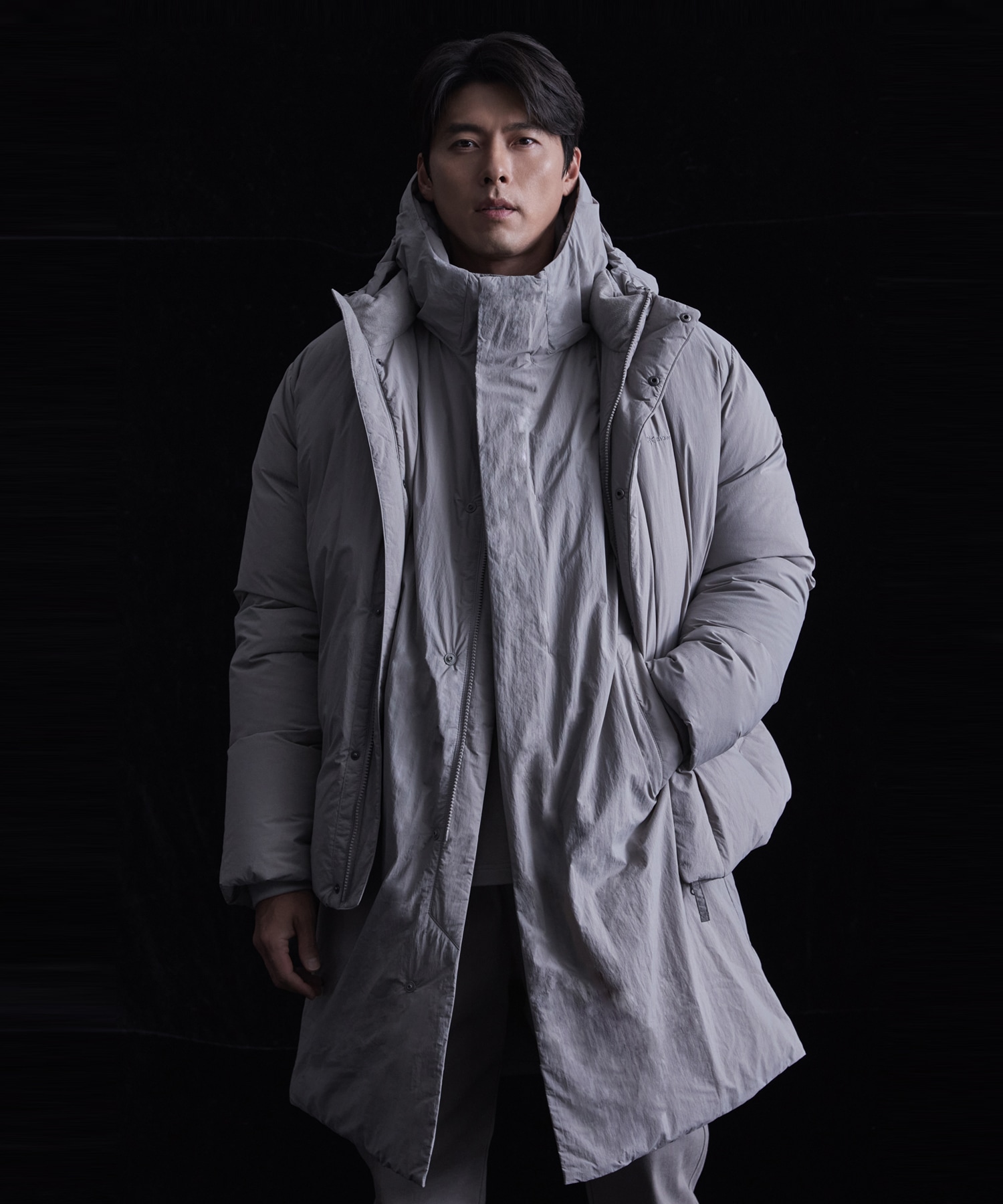 23F/W 軽量フードダウンジャケット Light Beige