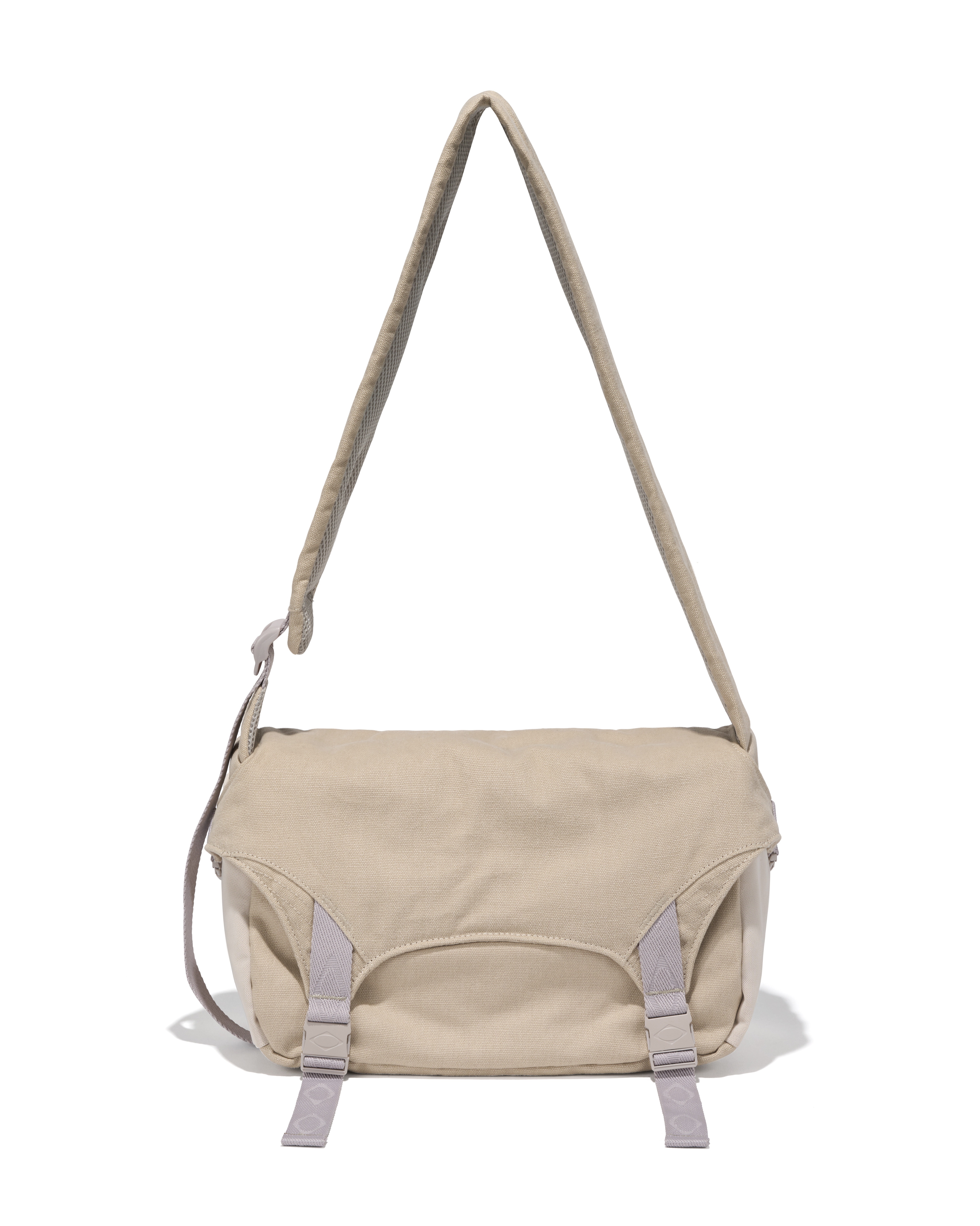 【MISCHIEF】 OXFORD MAIL BAG : BEIGE