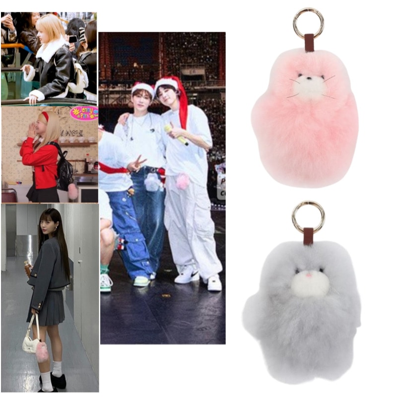 【SEVENTEEN ウォヌ,スングァン,Billlie ツキ着用】韓国アイドル多数着用 ALPACA CAT KEYRING