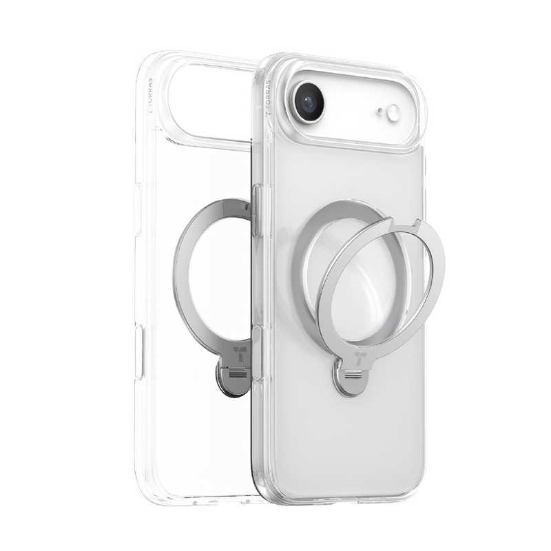 TORRASトラス　Torras - Ostand Q3 Spin Case for iPhone 17 Air クリア　X00FX2912