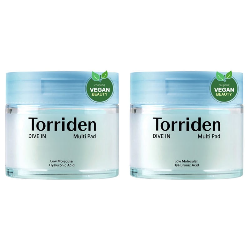 [1+1] ダイブイン 低分子 ヒアルロン酸 マルチスキンパッド 80枚+80枚 / 韓国コスメ