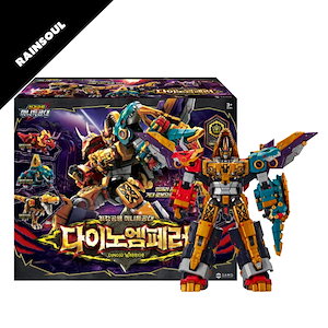 10月新作❗️DINOID WARRIOR ダイノエンペラー Amazon | ミニフォース ダイノイド ダイノエンペラー 恐竜 合体 変形