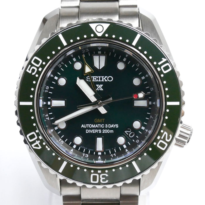 SEIKO セイコー プロスペックス メカニカルダイバー 1968 GMT 腕時計 自動巻き SBEJ009/6R54-00D0 メンズ 中古