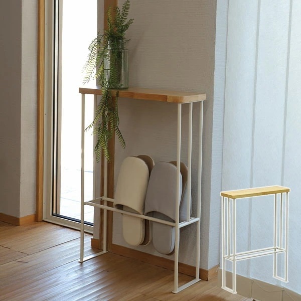 スリムラック 幅40cm 奥行13cm 高さ56cm HAK-SR