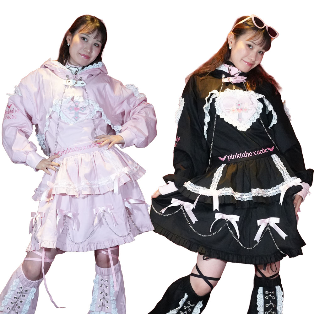 Kiss Kill クロップドジャケット クロップ丈 長袖 原宿 原宿系 ファッション レース パステル 夢かわ パンク pe-nao-cj-01