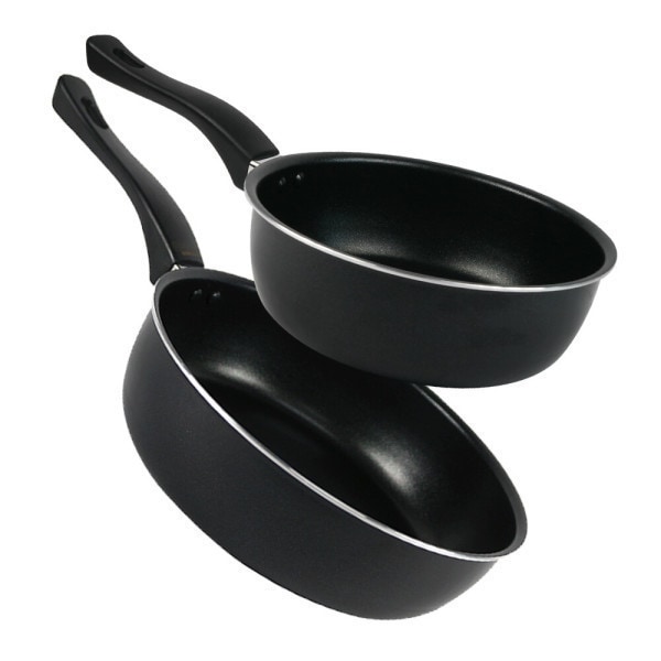 IHクッキングヒーター IH ソテーフライパン 2点セット 中華鍋兼用 20+28cm ドイツ オスベル