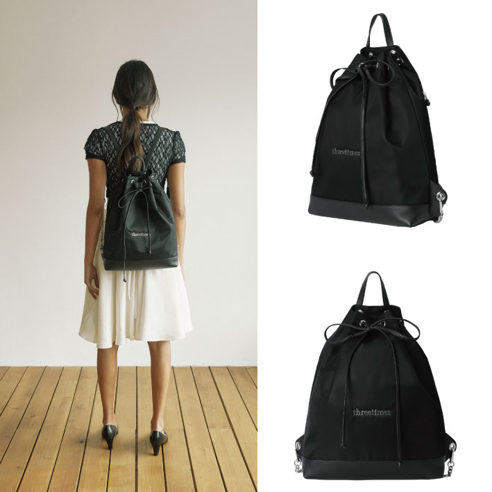 Classic tie backpack