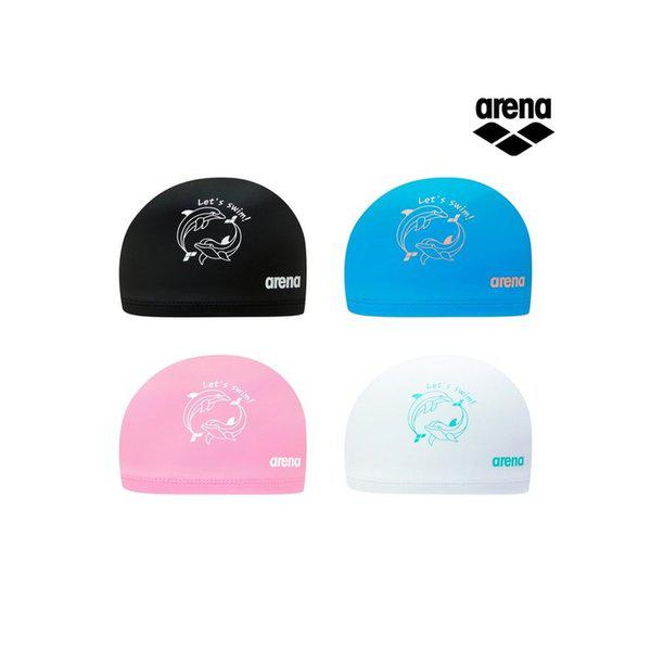 ドルフィン シリコンコーティング水泳帽 色選択1 A5AC1AL06