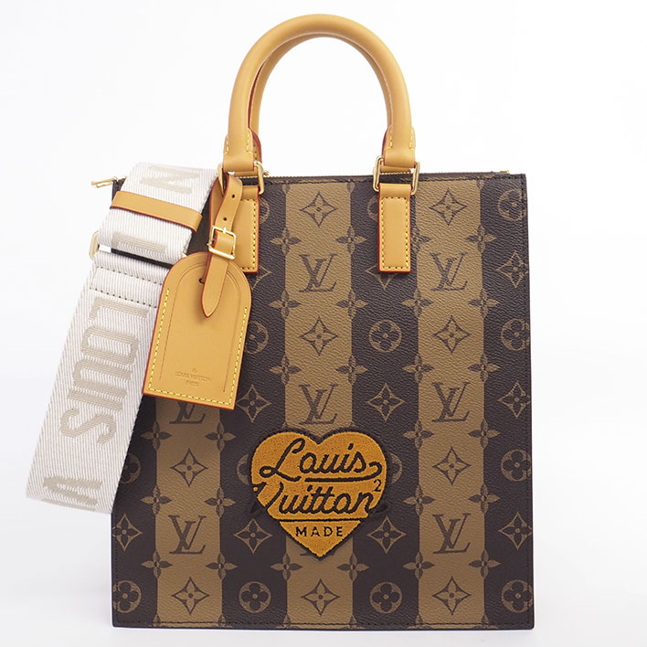 【未使用品・新古品】ルイ ヴィトン サックプラ メッセンジャー モノグラムストライプ M45969 レディース【ハンドバッグ】