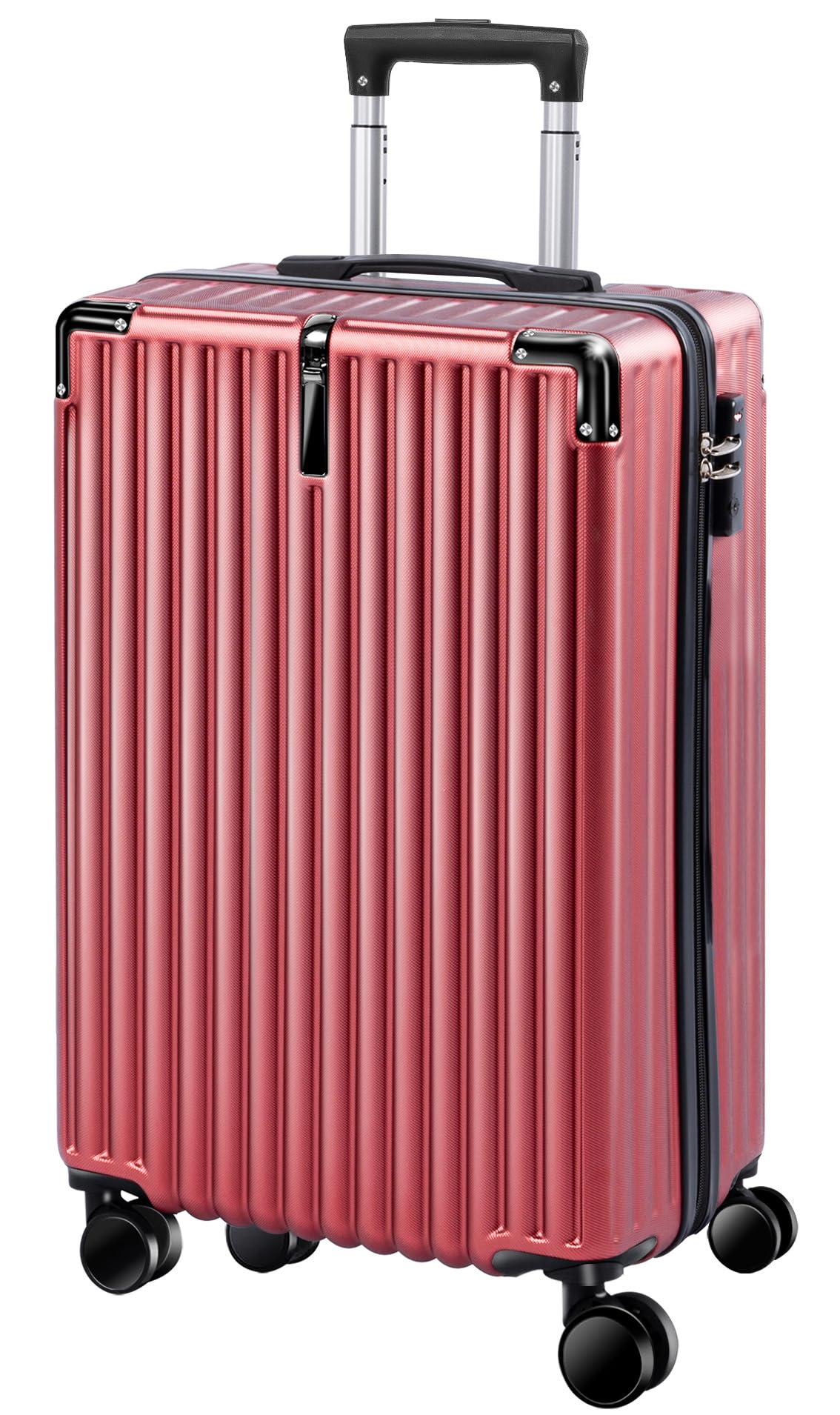 [サインキングダム] スーツケース 機内持ち込み Sサイズ 38L キャリーケース キャリーバッグ 超軽量 隠しフック機能 360度回転 耐衝撃 静音 TSAローク搭載 泊まる ファスナー式 ビジネス