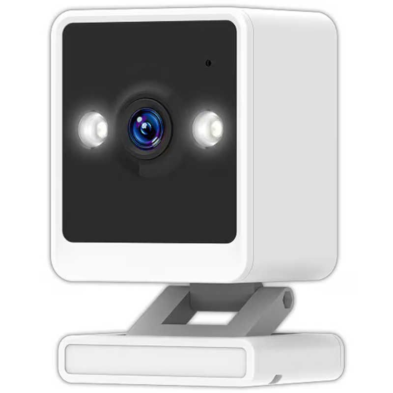カシムラ　スマートカメラ 400万画素 AI 搭載 人体識別 高精細カメラ 高輝度 LED ＆ 暗視モード SDカード 対応 クラウド録画サービス アプリと連携 磁石でも取り付け可　KJ-209 4,950円