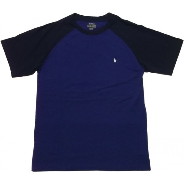 ボーイズサイズ 半袖 プリント Tシャツ ブルー boys PR2-401