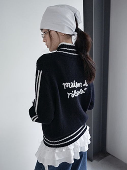 TRUNKPROJECT カーディガン ○TRUNK PROJECT○ COLOR MIXED WOOL CARDIGAN JACKET BTS愛用