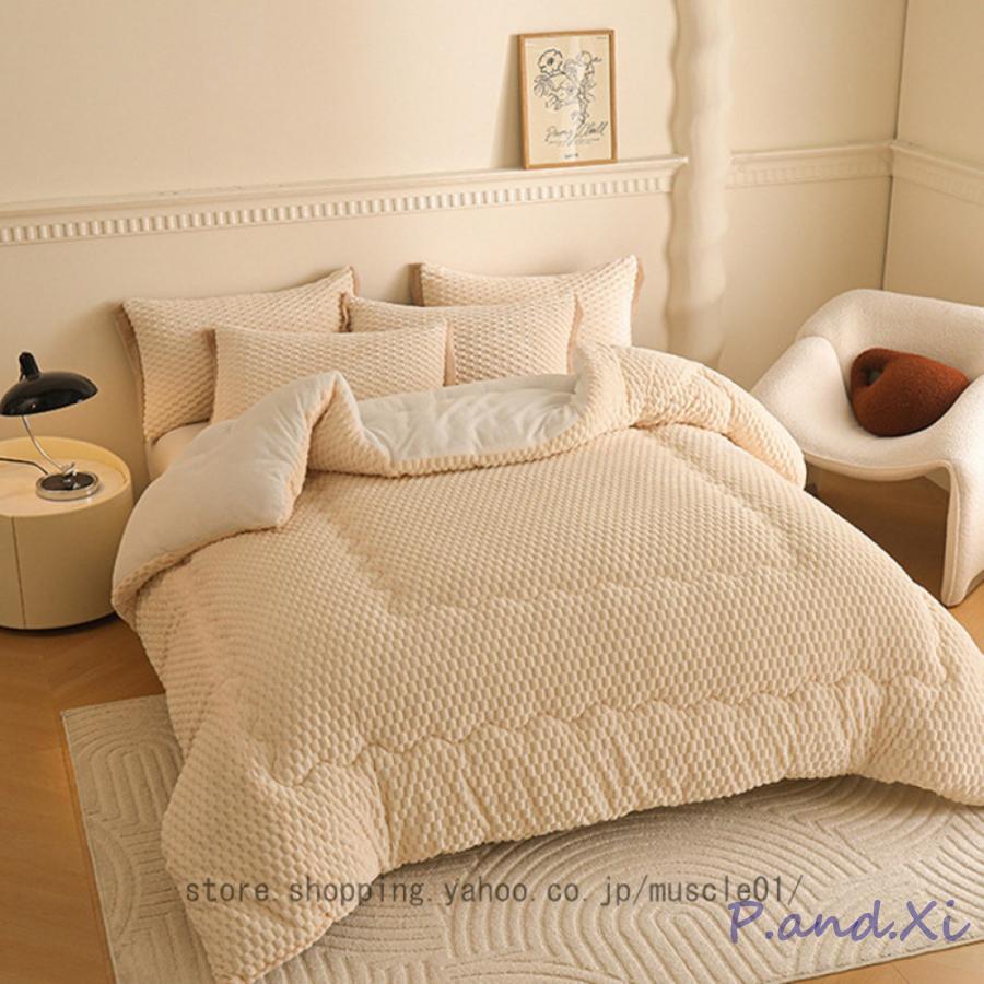 掛けふとん あったか セミダブル 3層構造 肌掛け布団 接触温感 厚手 吸湿発熱 柔らか 丸洗い 軽量 あったか 保温 断熱 フランネル 静電気防止 防ダニ